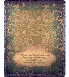Tapestry Throw - When Someone You Love. An arrangement by Tom Rodgers Flowers.