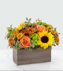 Harvest Garden Bouquet. An arrangement by Fine's Flowers.