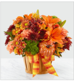 CELEBATE AUTUMN. An arrangement by Fine's Flowers.