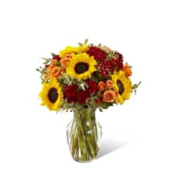 Fall Frenzy by FTD. An arrangement by Roma James Gifts.
