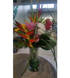 Tropical Supreme. An arrangement by Awe Flowers.