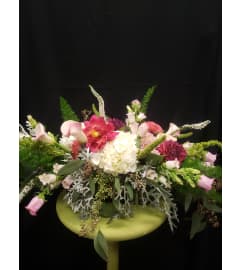 Soft and Sophisticated. An arrangement by Flower Snobs at Cityview.