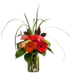 Fountain of Flowers by Country Gardens. An arrangement by Country Garden Floral Boutique.