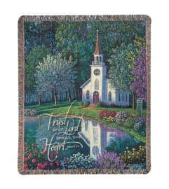 Sanctuary Tapestry Throw. An arrangement by Simpson's Florist.