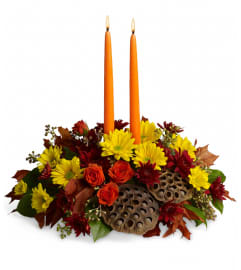 Harvests Glow. An arrangement by Mamaroneck Flowers.