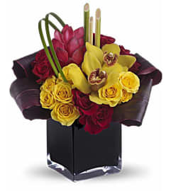 Tropical Island Dreams. An arrangement by Love Story Florist.