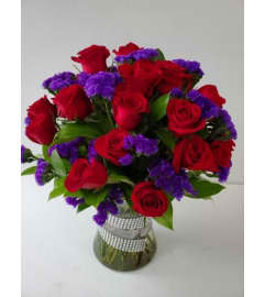 Strictly Romantic. An arrangement by Doral Flower District and Design.