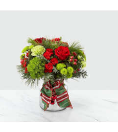 Jingle Bells, For Christmas. An arrangement by Love Story Florist.