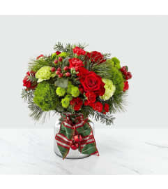 Jingle Bells, For Christmas. An arrangement by Love Story Florist.