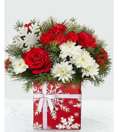 Glistening Snowflake. An arrangement by Avenue Flowers and Gifts. Glistening Snowflake. An arrangement by Avenue Flowers and Gifts.