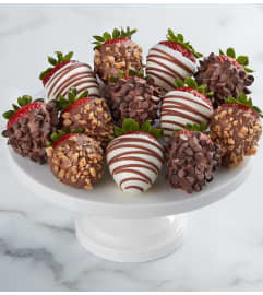 Gourmet Dipped Fancy Strawberries. An arrangement by Garden of Eden Floral.