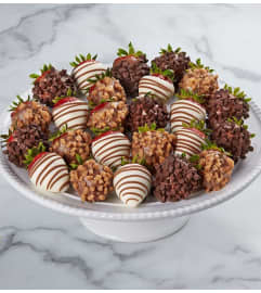 Gourmet Dipped Fancy Strawberries. An arrangement by Garden of Eden Floral.