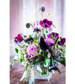 Purple Rain, Purple Rain. An arrangement by Flower Snobs at Cityview.