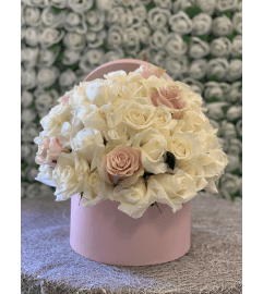 Blush Pink Galore. An arrangement by Flower World and Gifts.