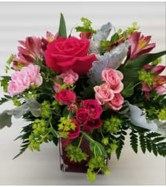 With Love Cube. An arrangement by Clemmons Florist Inc.. With Love Cube. An arrangement by Clemmons Florist Inc..