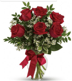 Sweetheart Romance. An arrangement by Flower Spot.