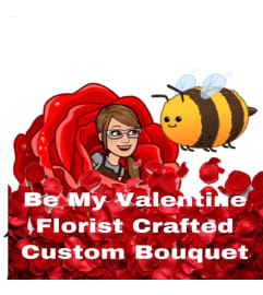 Lollypops and Roses Valentine Florist Choice. An arrangement by Lollypops and Roses.