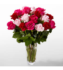 Love You Always Mixed Roses. An arrangement by Dupree's Root 88 Garden Center and Florist.
