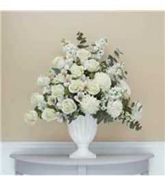 On Angels Wings. An arrangement by Pretty Petals Floral Boutique.