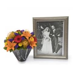 Eternal Joy Bouquet. An arrangement by Pretty Petals Floral Boutique.