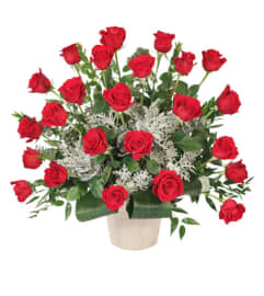 FSN-DEAREST DEPARTURE. An arrangement by Erika's Flowers.