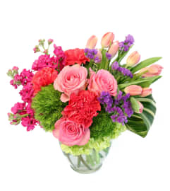 FSN-BLOSSOMING MEDLEY. An arrangement by Erika's Flowers.