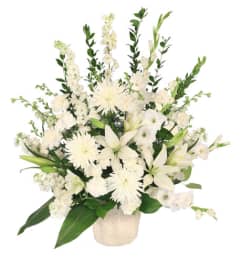 FSN-GRACEFUL DEVOTION. An arrangement by Erika's Flowers.