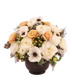 FSN-WINTER SUNSET. An arrangement by Erika's Flowers.
