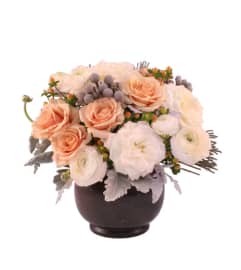 FSN-VELVETY HUES. An arrangement by Erika's Flowers.