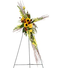 FSN-SUNFLOWERS OF FAITH. An arrangement by Erika's Flowers.