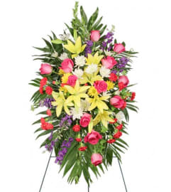 FSN-FONDEST FAREWELL. An arrangement by Erika's Flowers.