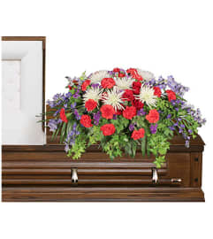 FSN-HONORABLE DEDICATION. An arrangement by Erika's Flowers.