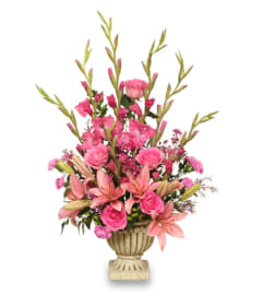 FSN-TENDER TRIBUTE. An arrangement by Erika's Flowers.