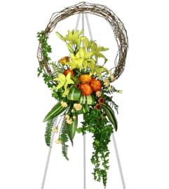 FSN-GARDEN PATHWAY. An arrangement by Erika's Flowers.