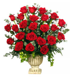 FSN-REGAL ROSES. An arrangement by Erika's Flowers.