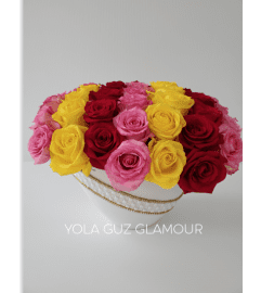 Biedermeirer Roses. An arrangement by Brickell Exclusive Blooms.