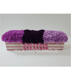 Channel Rectangular Wood Box. An arrangement by Brickell Exclusive Blooms.