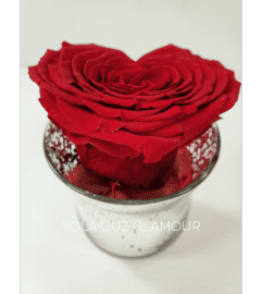 Passionate Preserved Heart. An arrangement by Brickell Exclusive Blooms.