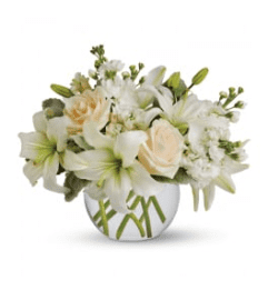White Beauty. An arrangement by Garden of Elegance.