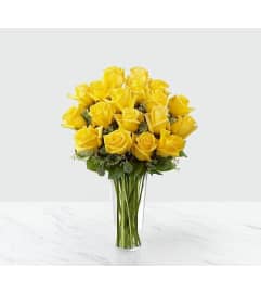 Yellow Roses Luxury. An arrangement by Aventura Glamour Flowers. Yellow Roses Luxury. An arrangement by Aventura Glamour Flowers.