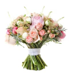 Bouquet Of Pastel Love. An arrangement by Cambridge Flowers and Co.