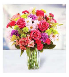 Mother's Day Special with Balloon 1. An arrangement by Flower Spot.