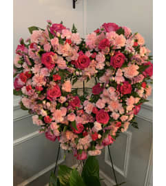 My Heart Will Alway Be With You. An arrangement by Seasons Change Designs.