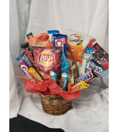 Snack attack 01. An arrangement by Jane's Floral Dreams.