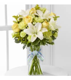 Boy-Oh-Boy Bouquet. An arrangement by Petals and Co..