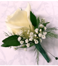Perfect White Bout. An arrangement by Northwest Florist.