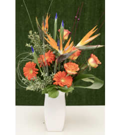 Loyal Love Floral Arrangement in a Vase. An arrangement by Shalimar Flower Shop.