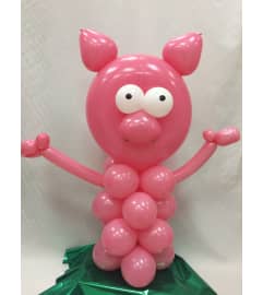 Pig Balloon Buddy. An arrangement by Balloon Bouquets Plus. Pig Balloon Buddy. An arrangement by Balloon Bouquets Plus.