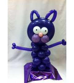Cat Balloon Buddy. An arrangement by Balloon Bouquets Plus.