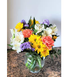 Julianna Paige. An arrangement by Zaisers Florist and Greenhouse.